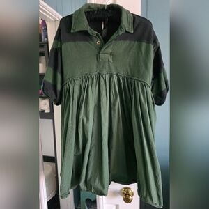 Free People Remi Rugby Mini Dress